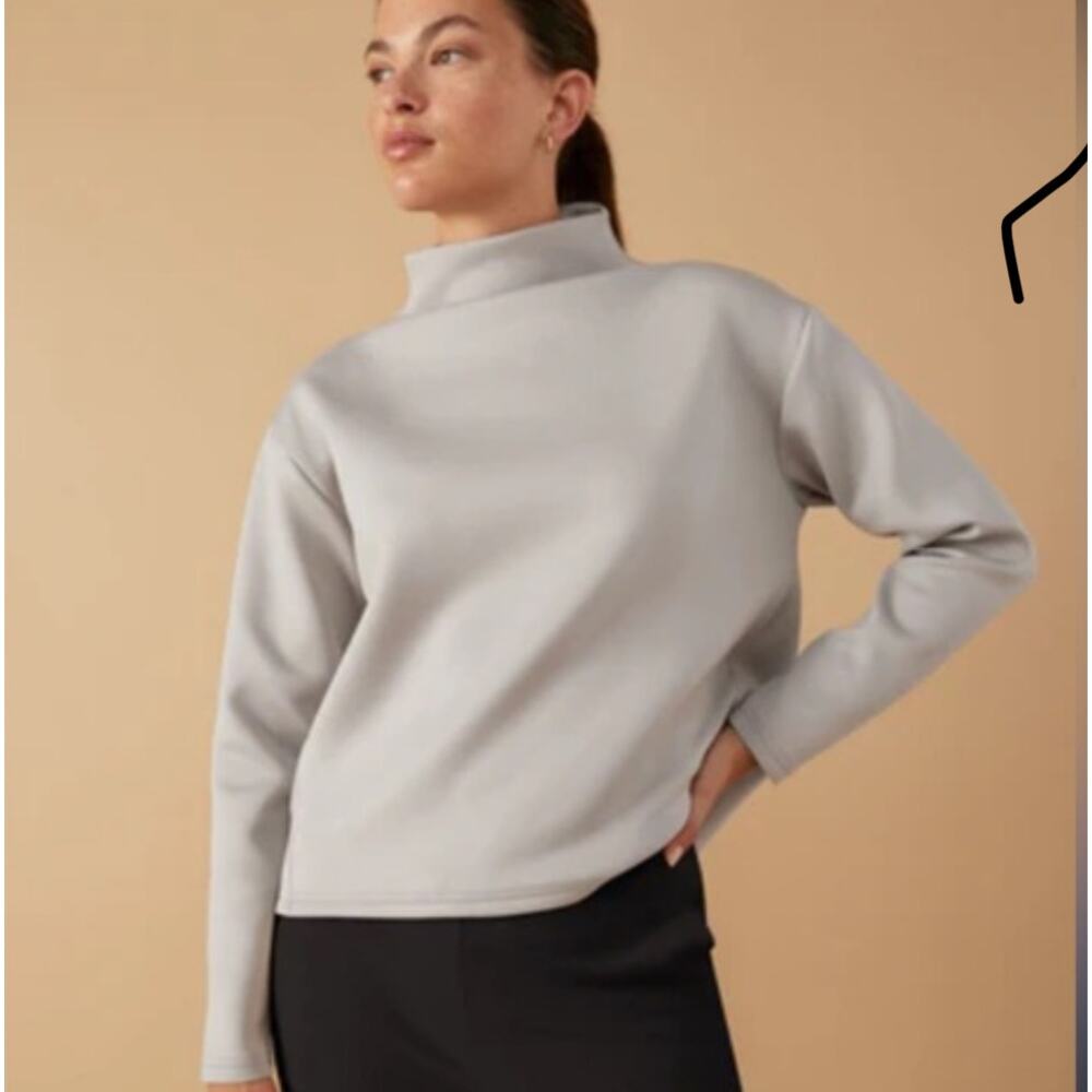 ADAY Gray Short Sleeve Top